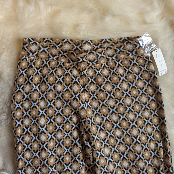 Anthropologie Maeve Geo Jacquard Pant Set size medium - Picture 10 of 13
